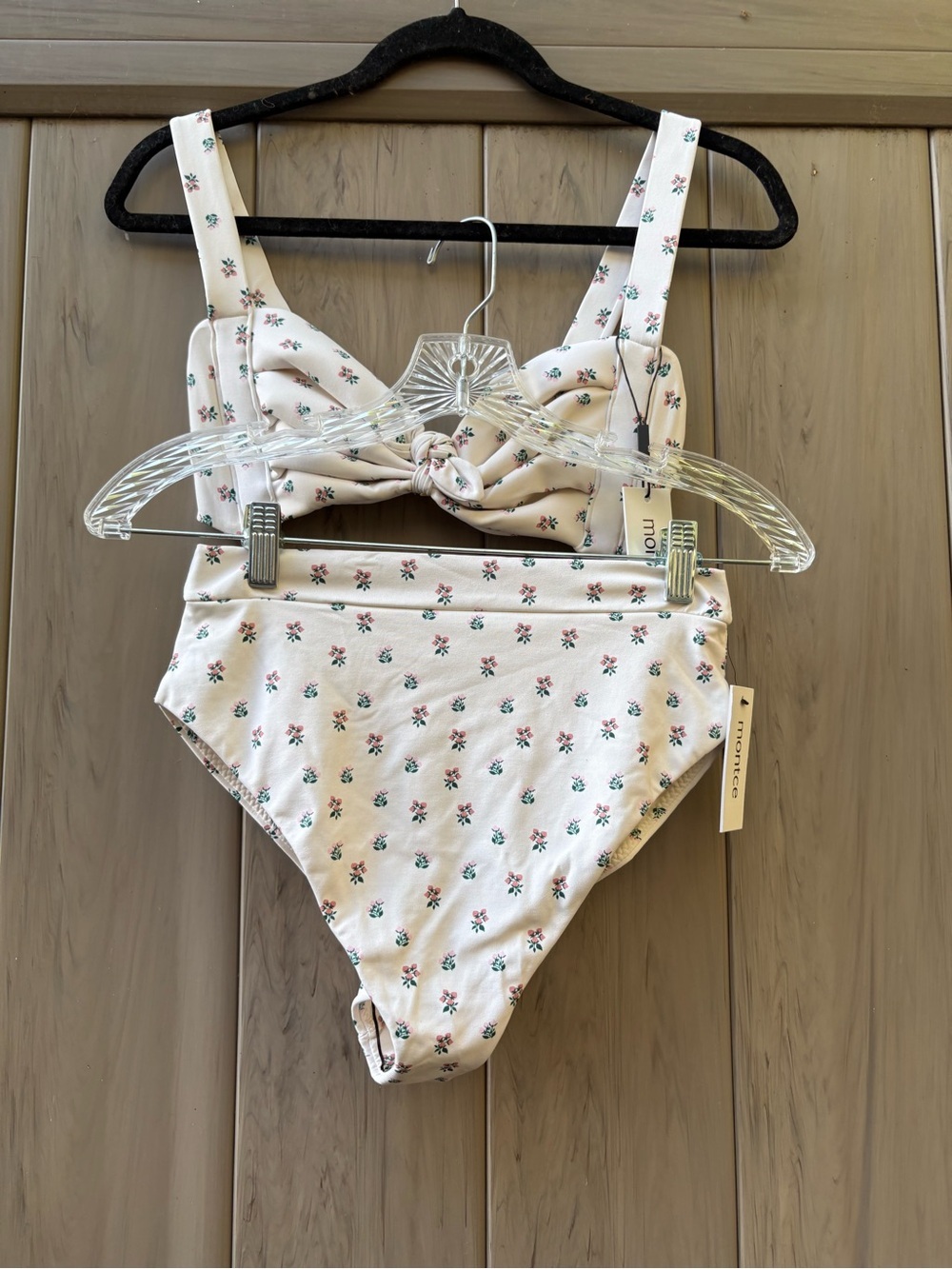 Montce Fruity Floral Kayla Bikini Top + Paulina Bikini Bottom NWT! - Picture 6 of 11